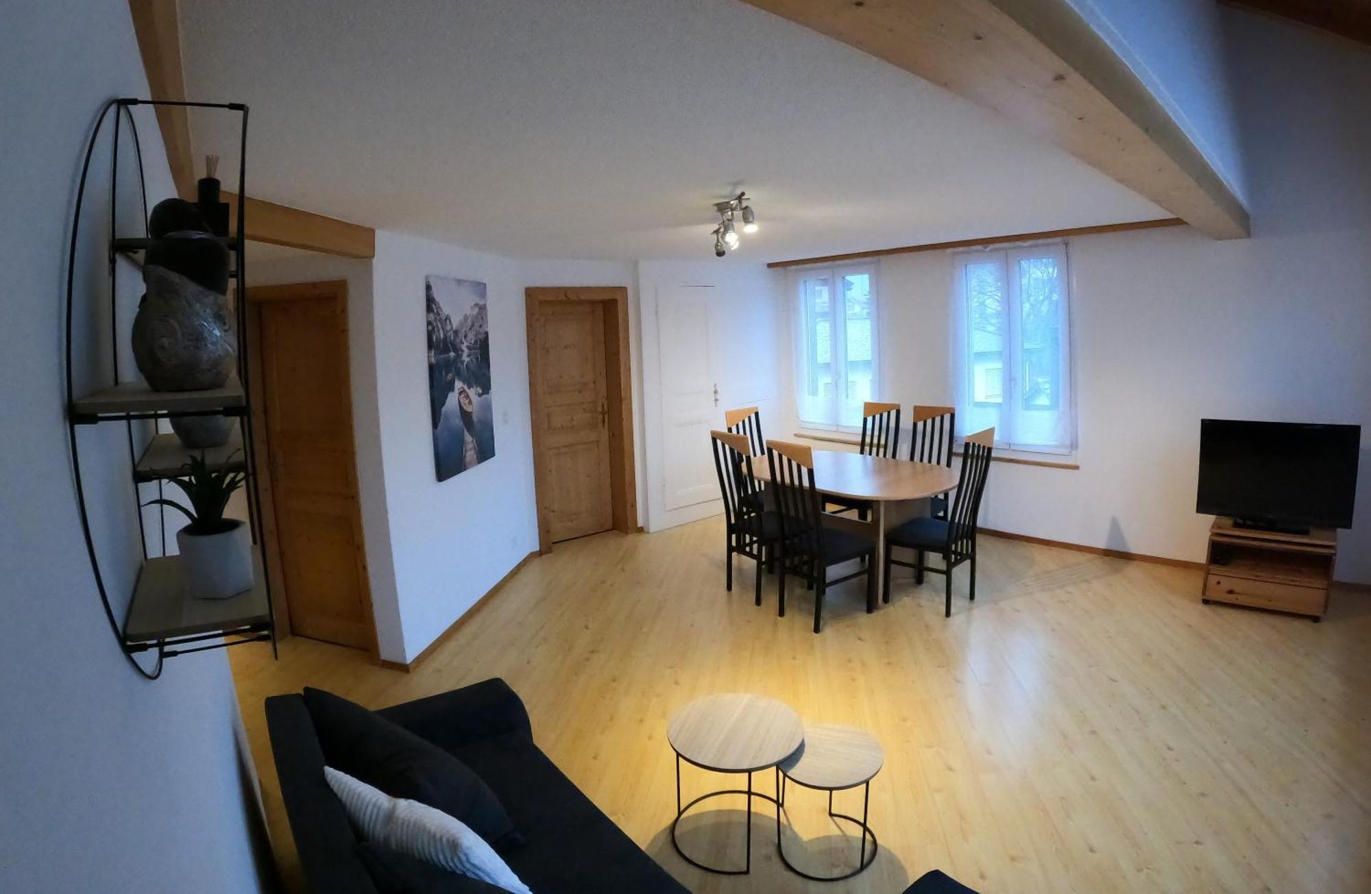 Fine&Pine Center Apartment Matten bei Interlaken Eksteriør billede